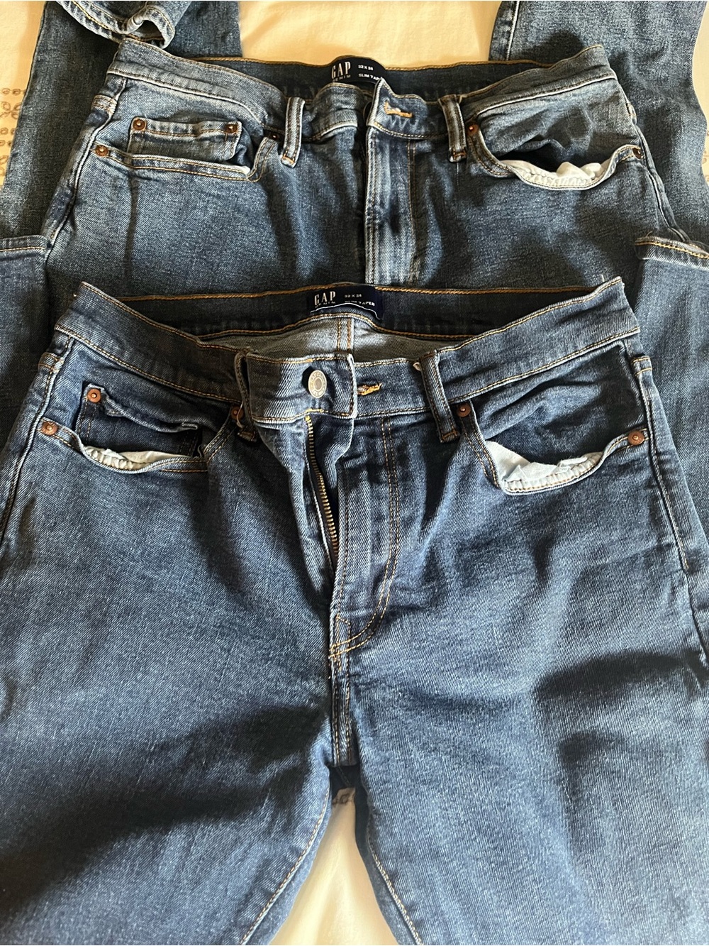 GAP Men Slim Dark Blue Denim Jeans
